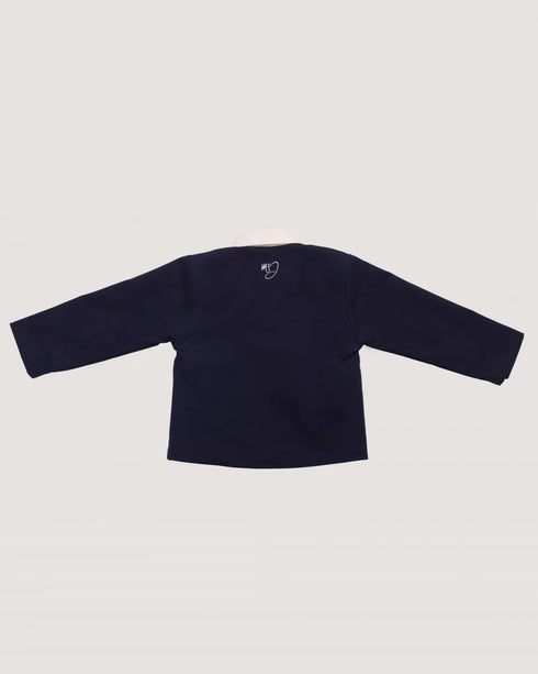 CHAQUETA DENIM AZUL MARINO
